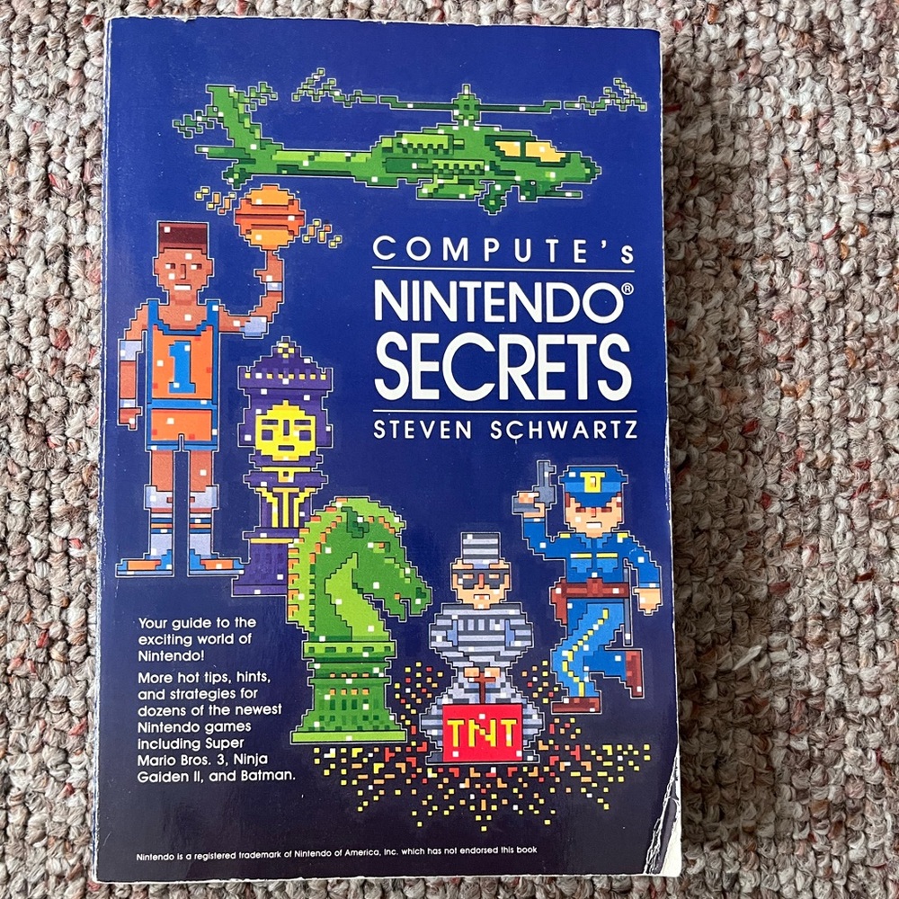 Nintendo Secrets by Steven Schwartz (1990, Trade Paperback)